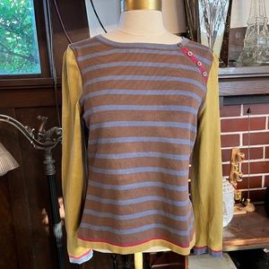Vintage Boden Heavy Cotton Blend Pullover Shirt, UK Size 12, US Size 8